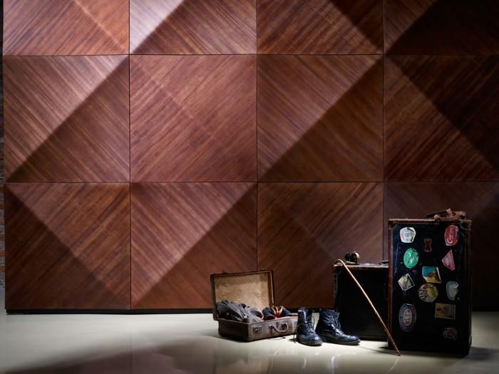 ξύλινη επένδυση τοίχου πάνελ ιδέες κρεβατοκάμαρας