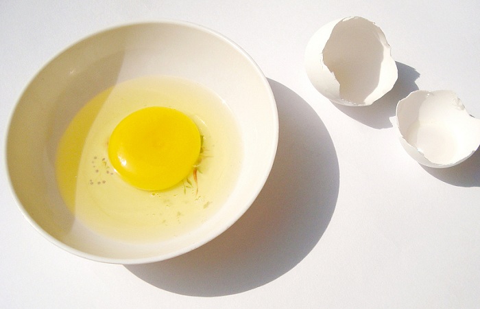 Kiaušinių baltymas plaukų slinkimui kontroliuoti