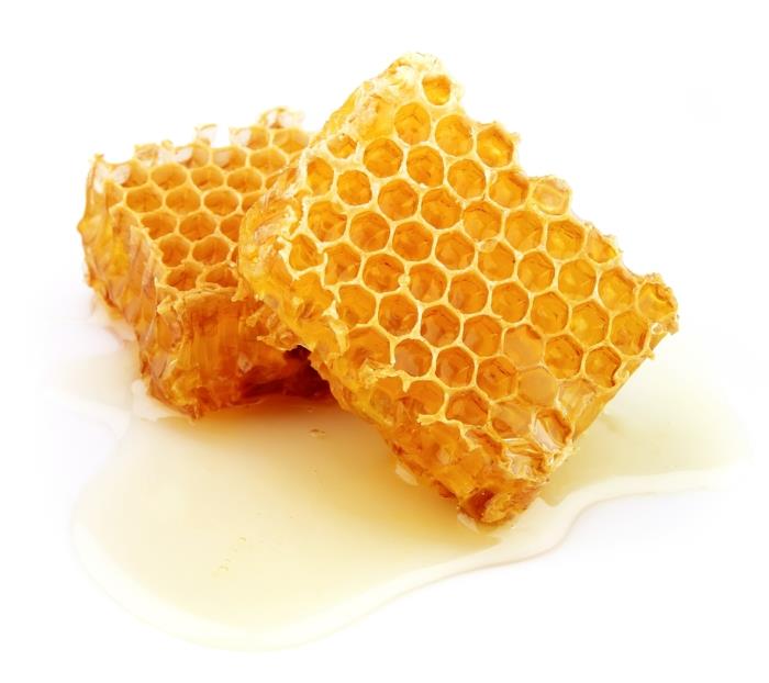 μέλι υγιές δέρμα ερέθισμα κηρήθρα