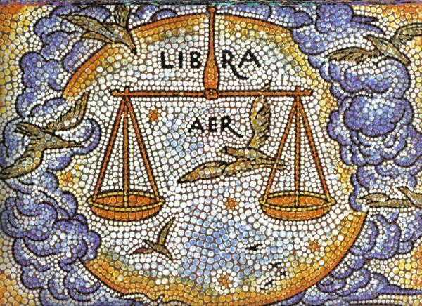 ωροσκόπιο libra libra μωσαϊκό