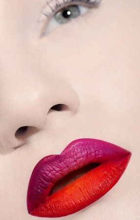 Kaip padaryti Ombre Lips