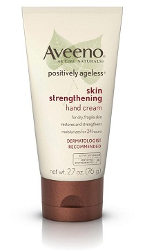 „Aveeno“ teigiamai senstanti oda