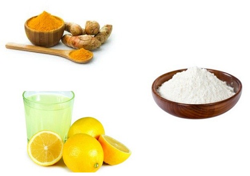 Limon Suyu ve Zerdeçal ile Pirinç Unu