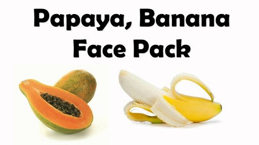 Papaya ve Muz Meyve Maskesi