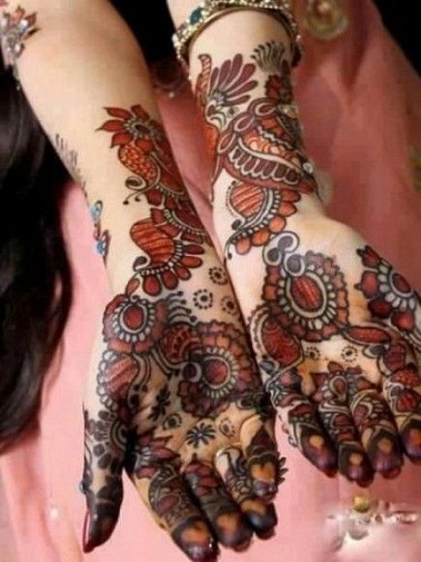 Arabų Mehndi dizainas -2