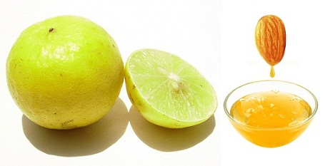 Saçlar için limon ve badem