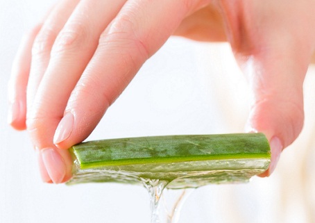 erken saç beyazlaması için aloevera macunu