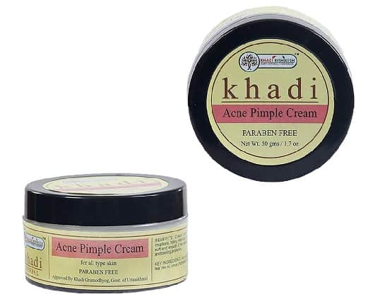 KhadiRishikesh žolelių kremas nuo spuogų