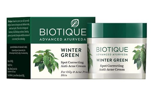 „Biotique Green Spot“ korekcinis kremas nuo spuogų