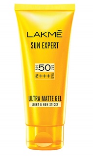 Lakmé Sun Expert Spf 50 Pa +++ itin matinis gelis