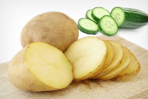 Hindistan Cevizi Yağı, Patates ve Salatalık