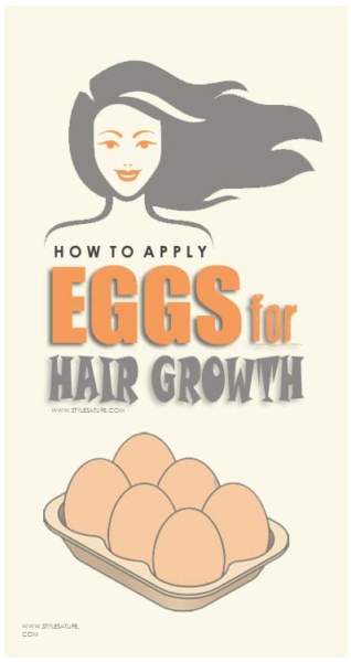 Saç Büyümesi İçin Yumurta