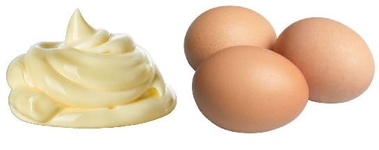 Yumurta ve Mayonez Saç Maskesi