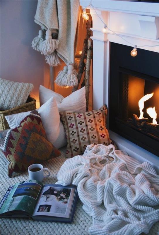Το στυλ hygge δημιουργεί μια ζεστή γωνιά στο σπίτι