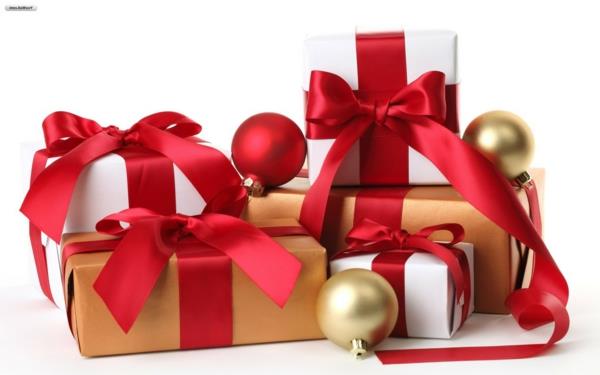 ιδέες για χριστουγεννιάτικα δώρα χριστουγεννιάτικες μπάλες βρόχους