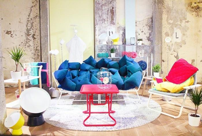 ikea καινοτομίες βοηθητικό τραπέζι κόκκινο ps συλλογή 2017 ιδέες σαλονιού