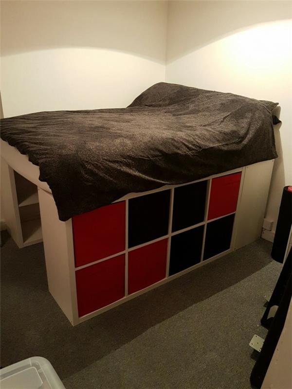 ikea ράφι kallax ντουλάπα κομψό