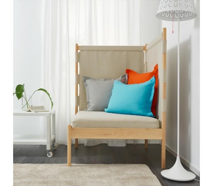 ikea πολυθρόνα γωνιακή καρέκλα μαξιλάρι πολύχρωμο ps 2014