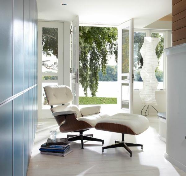 εικονική δημιουργία noguchi eames lounger white