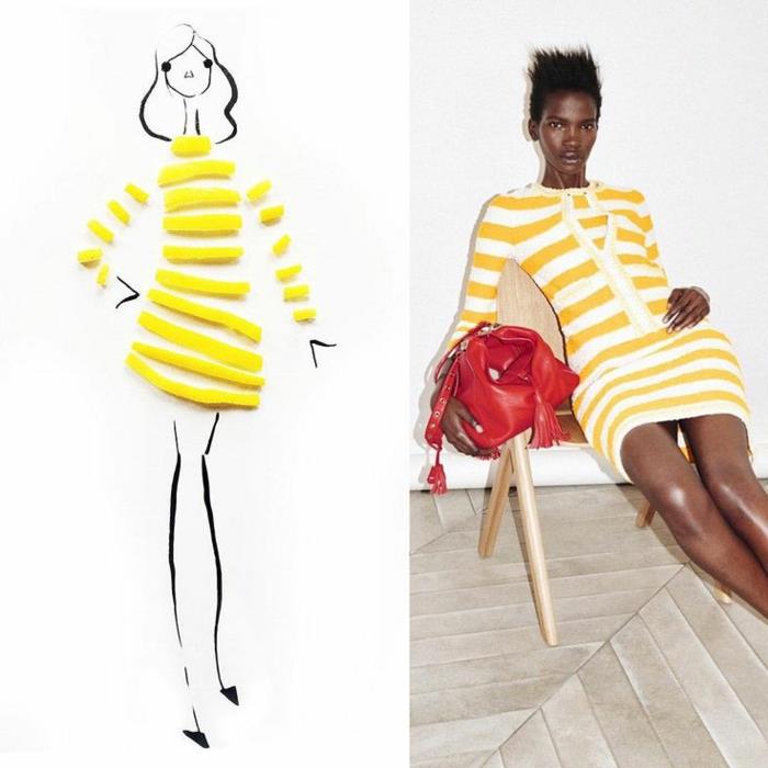 Ο Illustrator ήθελε εικονογραφήσεις μόδας της Gretchen Roehrs για το Sonia Rykiel Resort