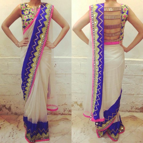 Indijos dizaineris saree 15