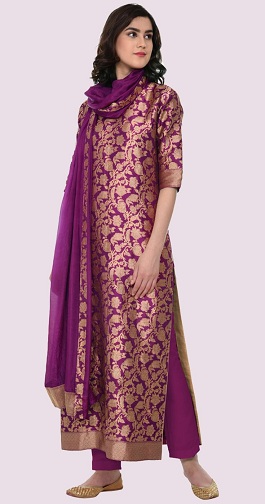 Indėnas Banarasi Salwar Kameez