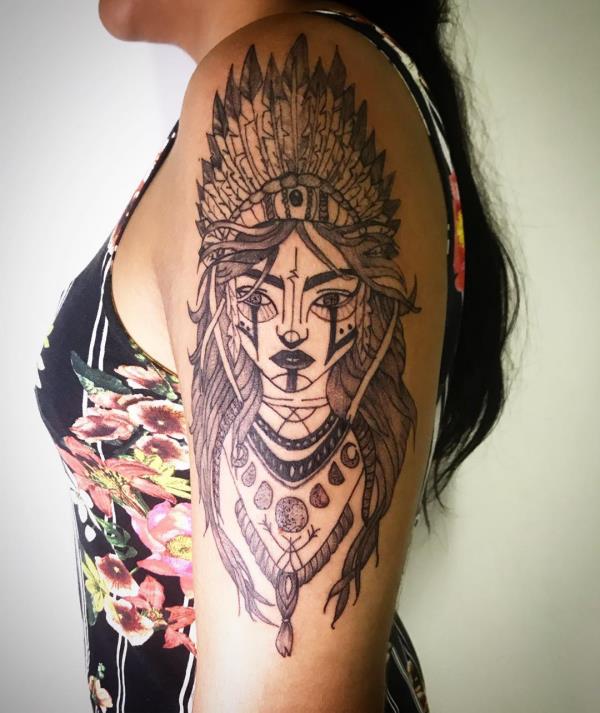 ινδικό τατουάζ μοντέρνες ιδέες τατουάζ