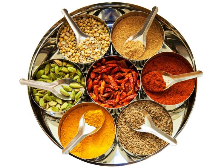 αγοράστε καυτερά μπαχαρικά που μαγειρεύουν ινδικό φαγητό