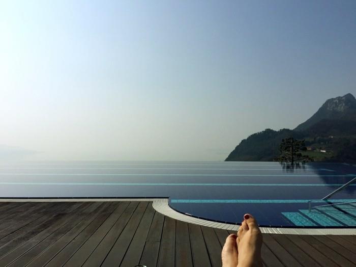 πισίνα υπερχείλισης παγκοσμίως lefay resort and spa στην Ιταλία