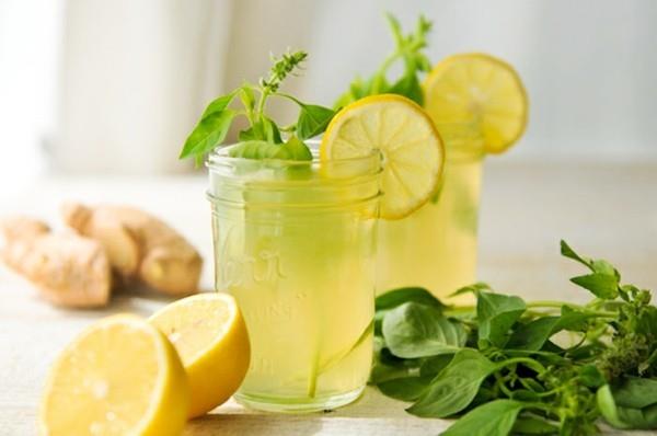 ιδέες συνταγών λεμονάδα τζίντζερ λίπος καυστήρα