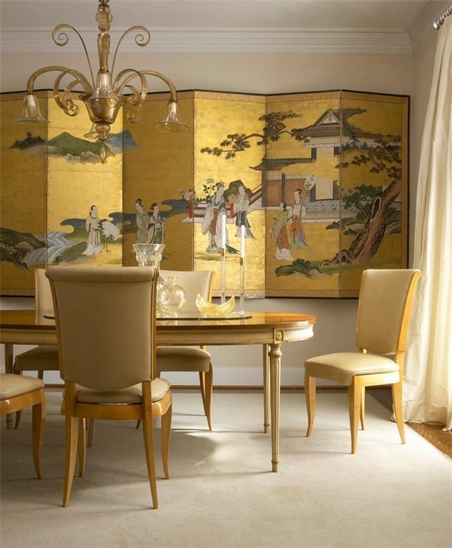 εσωτερική διακόσμηση επιπλωμένα παραδείγματα ζωντανές ιδέες deco ιδέες δωμάτιο τσαγιού της Κίνας