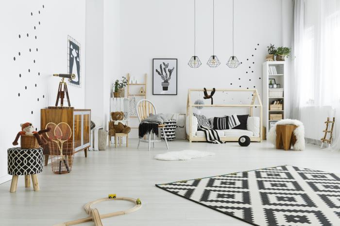 εσωτερική επίπλωση για παιδιά κούνια montessori