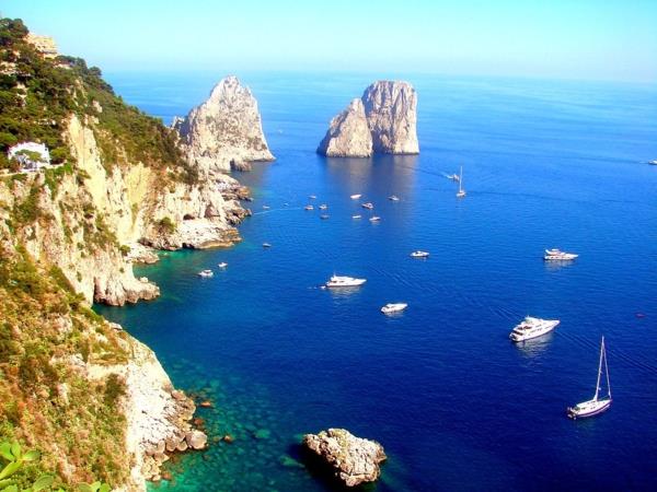 νησί κάπρι Ιταλία μεσογειακές χώρες μεσογειακή κουλτούρα φύση