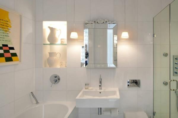 εσωτερικό σχεδιασμό σε σκανδιναβικό στιλ εκλεκτικό μπάνιο