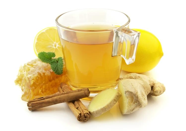 είναι τσάι υγιεινό τσάι τζίντζερ με μέλι κανέλα λεμόνι