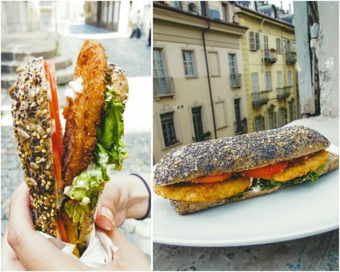 ταξίδι στην ιταλική vegan κουζίνα σάντουιτς υγιεινό universo vegano