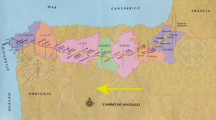 james way προσκύνημα camino de santiago βόρειες ισπανικές επαρχίες