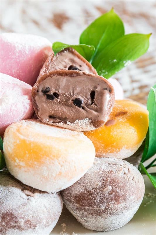 ιδέες για παγωτό mochi