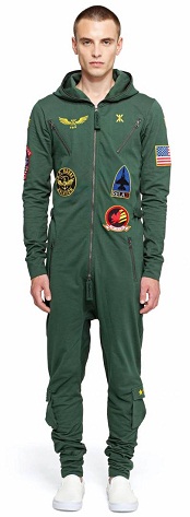 Aviator Onesie Jungle Yeşil Tulum Erkek