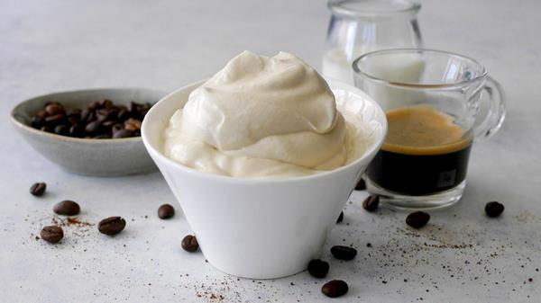 συστατικά παγωτού καφέ