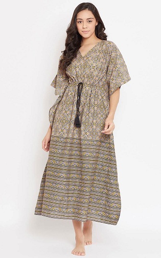 Hint Kaftan Pamuk Elbise