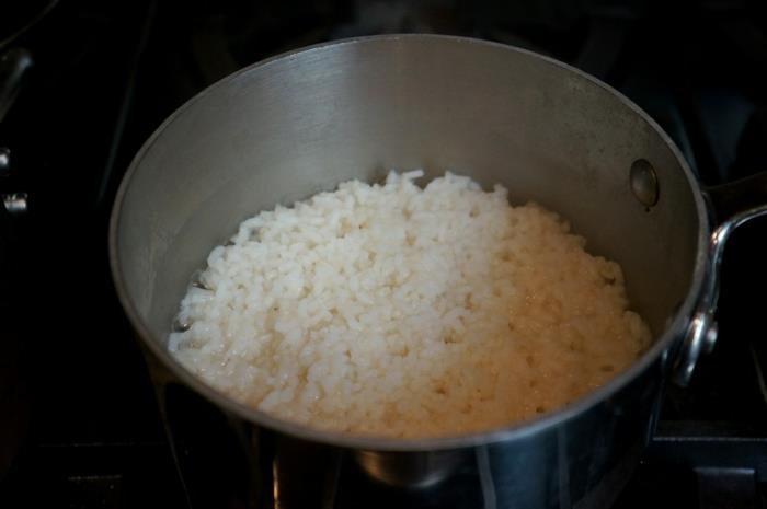 ρύζι θερμίδων μειώνουν κόλπα λάδι καρύδας