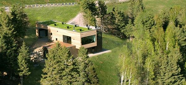 αρχιτέκτονες του Καναδά εξωτερικές ιδέες δασική πράσινη φύση