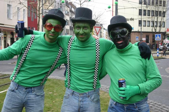 αποκριάτικες στολές αποκριάτικες στολές λογότυπο κολώνια κλόουν ανόητοι κοστούμια καρναβάλι πράσινο