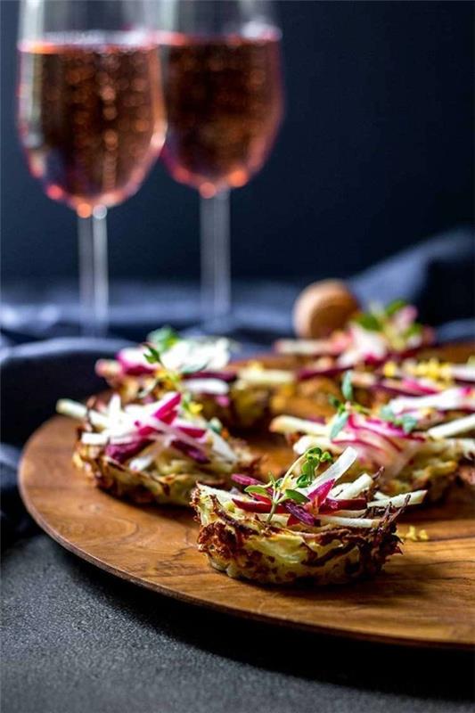 Η πατάτα φωλιάζει vegan συνταγές για finger food