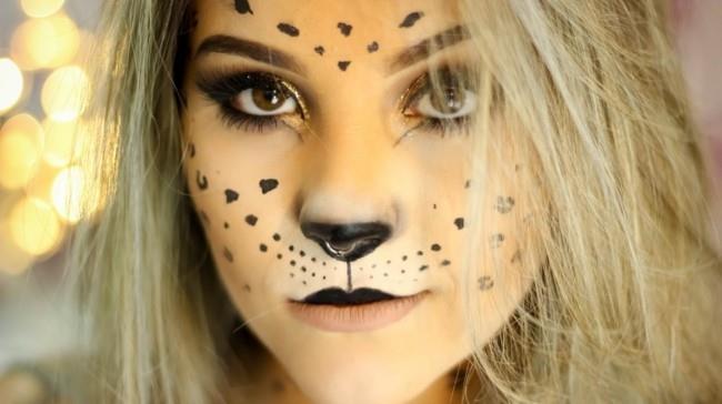 γάτα make up καρναβάλι make up ιδέες γυναίκες