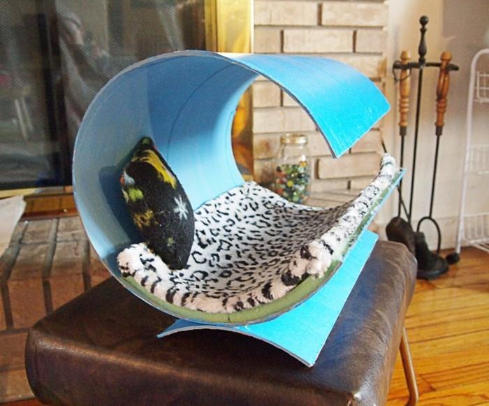 φτιάξτε το δικό σας σπίτι για γάτες από χαρτόνι έπιπλα γάτας ανακυκλώνοντας ιδέες μοντέρνο σπιτάκι γάτας