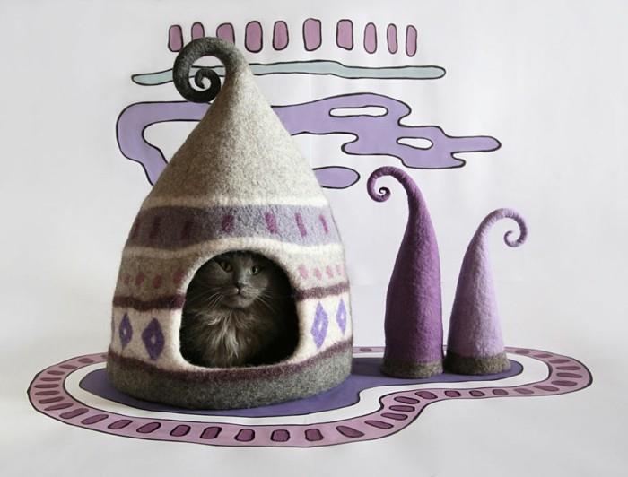 cat house yuliya kosata θεματικές αποχρώσεις του μοβ τσόχα