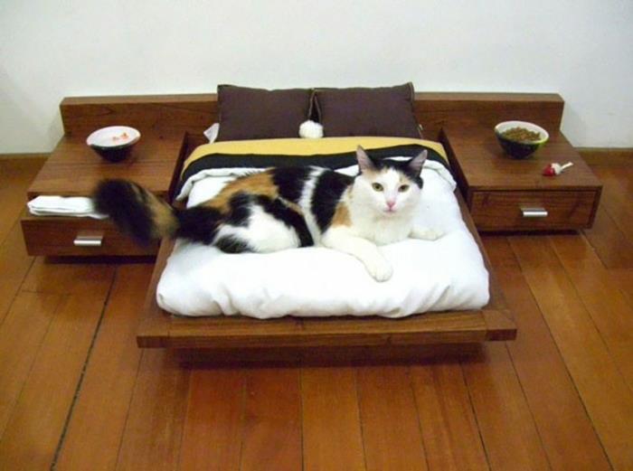 έπιπλα γάτας μίνι κρεβάτι κρεβάτι γάτας