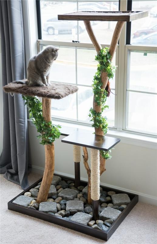 Φτιάξτε μόνοι σας παιχνίδια γάτας γάτα και παράθυρο